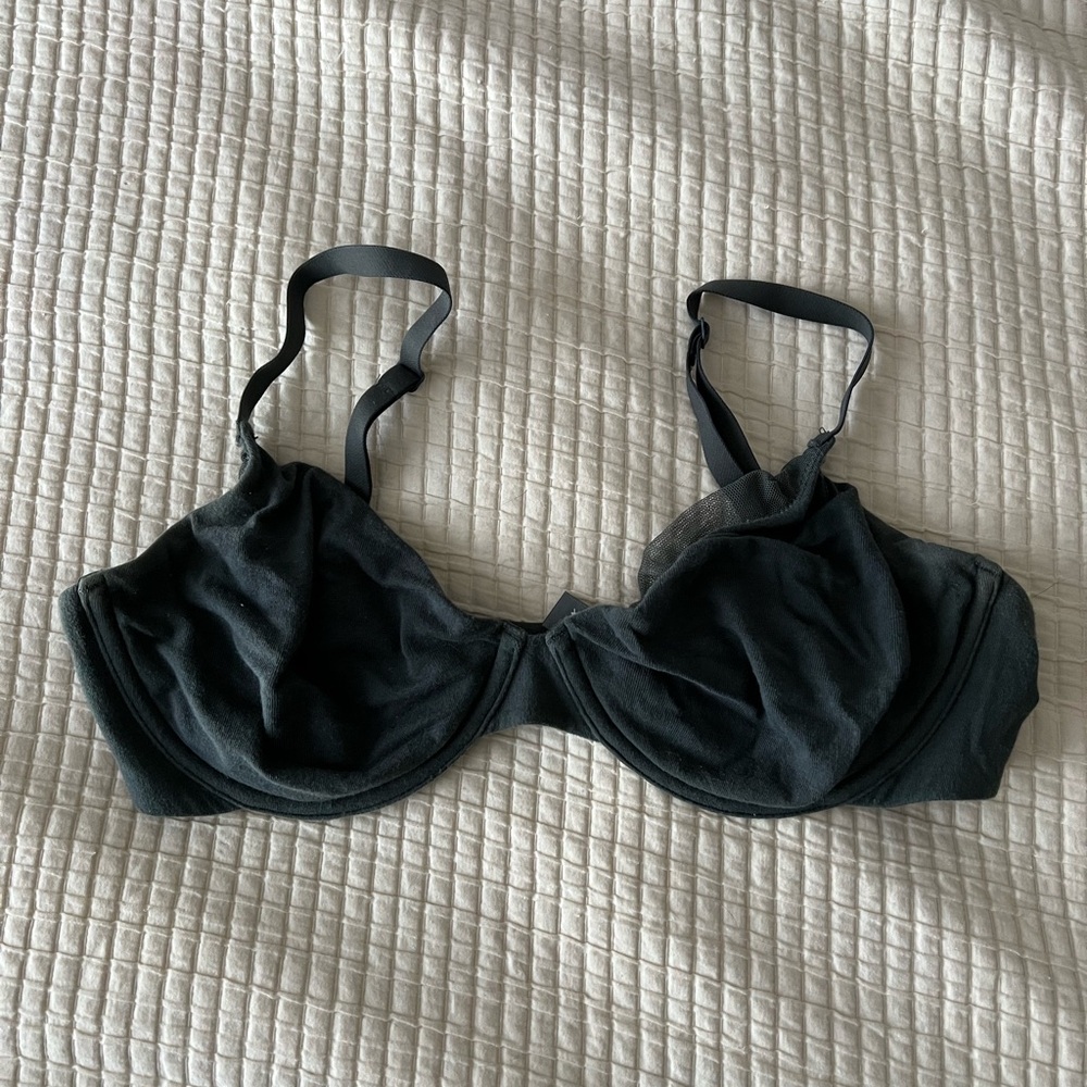 Skims Cotton Jersey T-Shirt Bra